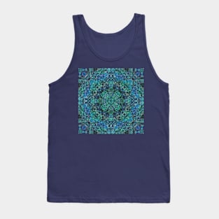 Blueberry-Boss Mandala Tank Top